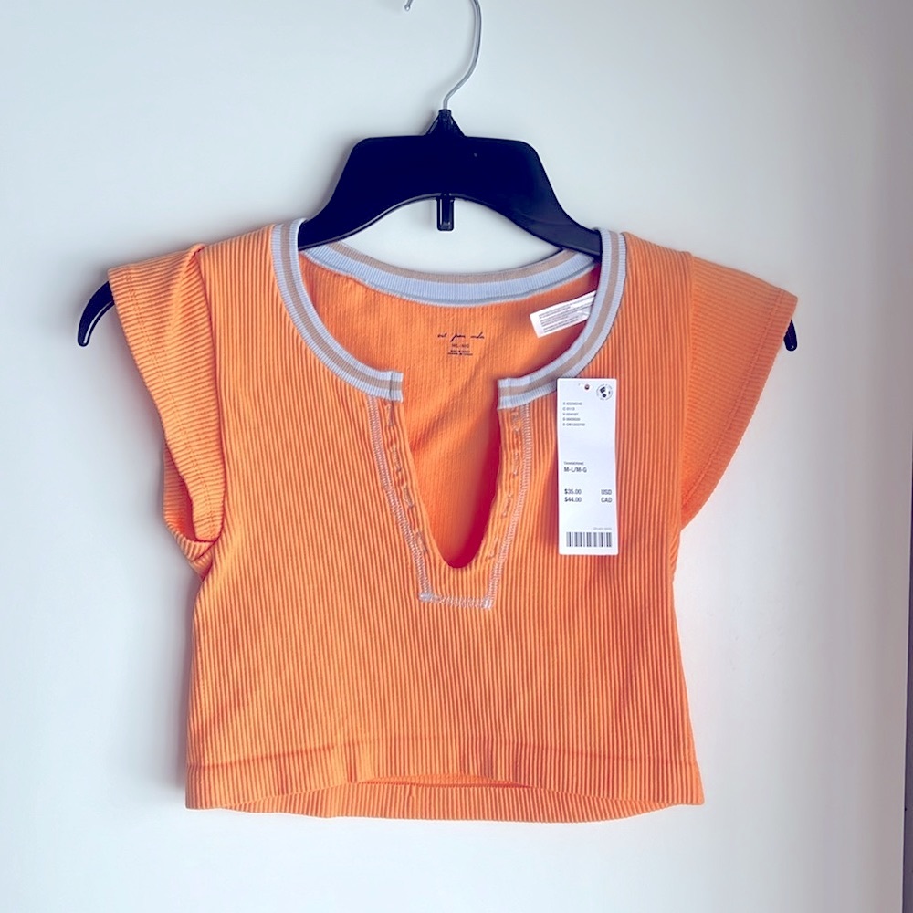 Out From Under Go For Gold crop top M/L UO